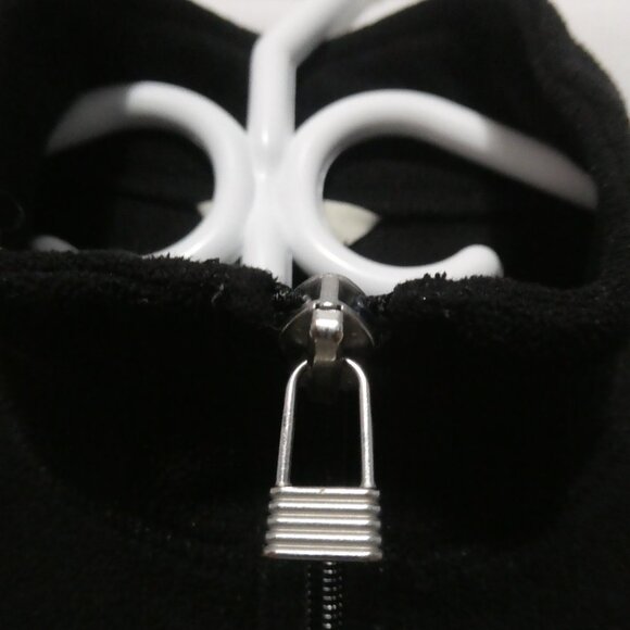 JACOB CONNECTION | medium | Black Zip-Up Lightweight Fleece Jacket - Picture 2 of 15